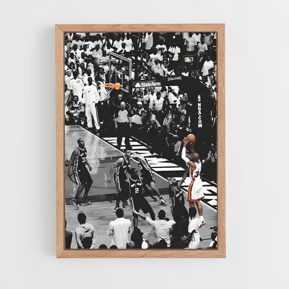 Poster Ray allen – affiche Basketball (vue 4)